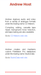 Mobile Screenshot of andrewhost.com
